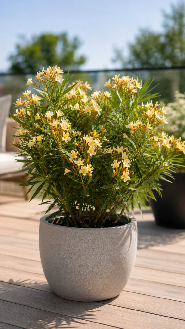 Nerium oleander żółty 20/70 cm