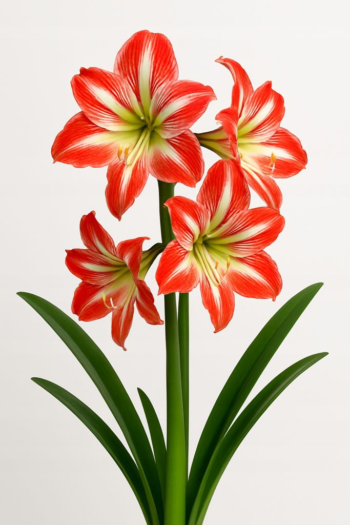 Hippeastrum Exotic Striped cebula do posadzenia