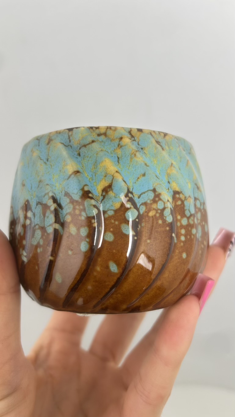 Osłonka brązowo – niebieska 7/6