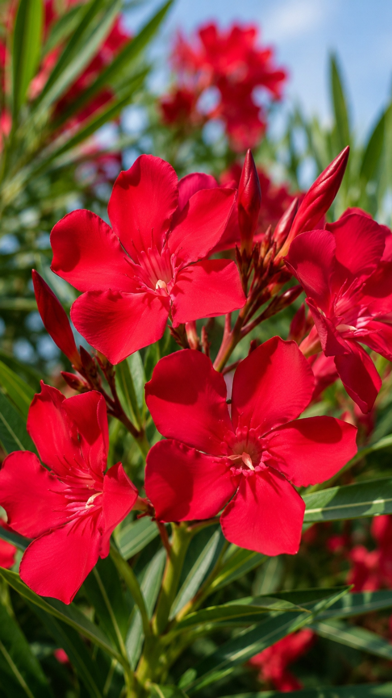 Nerium oleander czerwony 14/40 cm