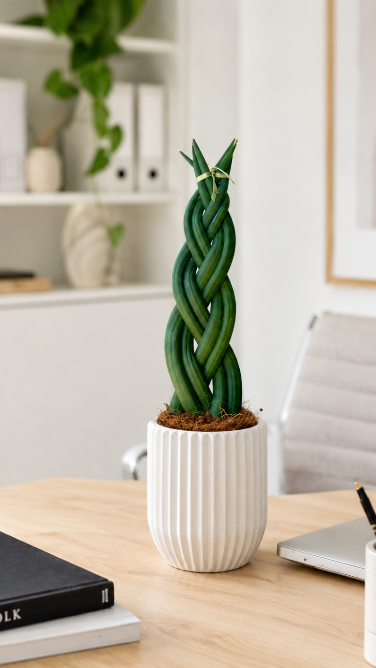 Sansevieria cylindrica braided