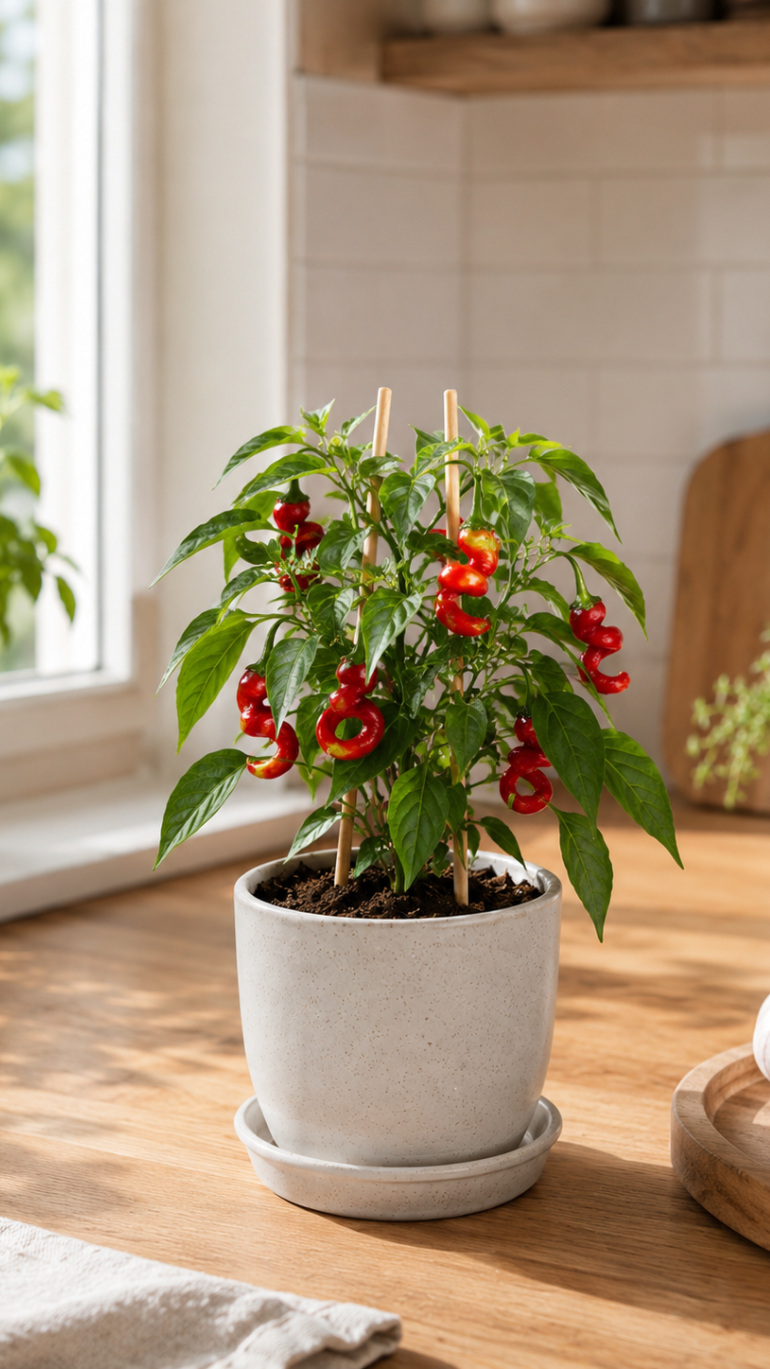Capsicum annuum Mild Spiral 12/20 cm