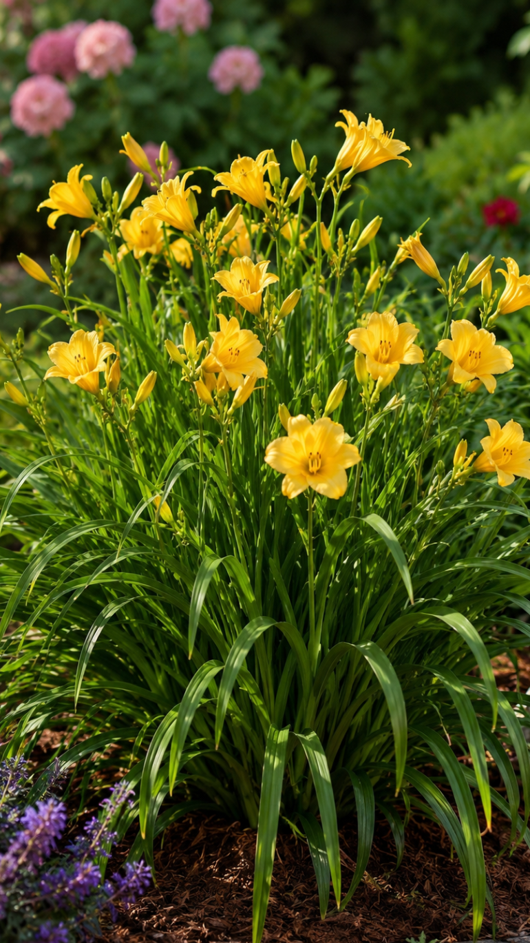 Hemerocallis liliowiec żółty 17/50 cm