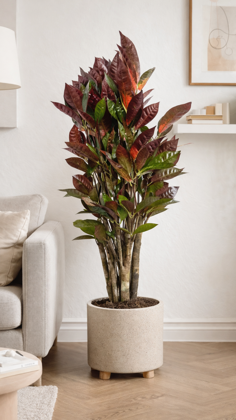 Codiaeum Mrs Iceton 17/90cm