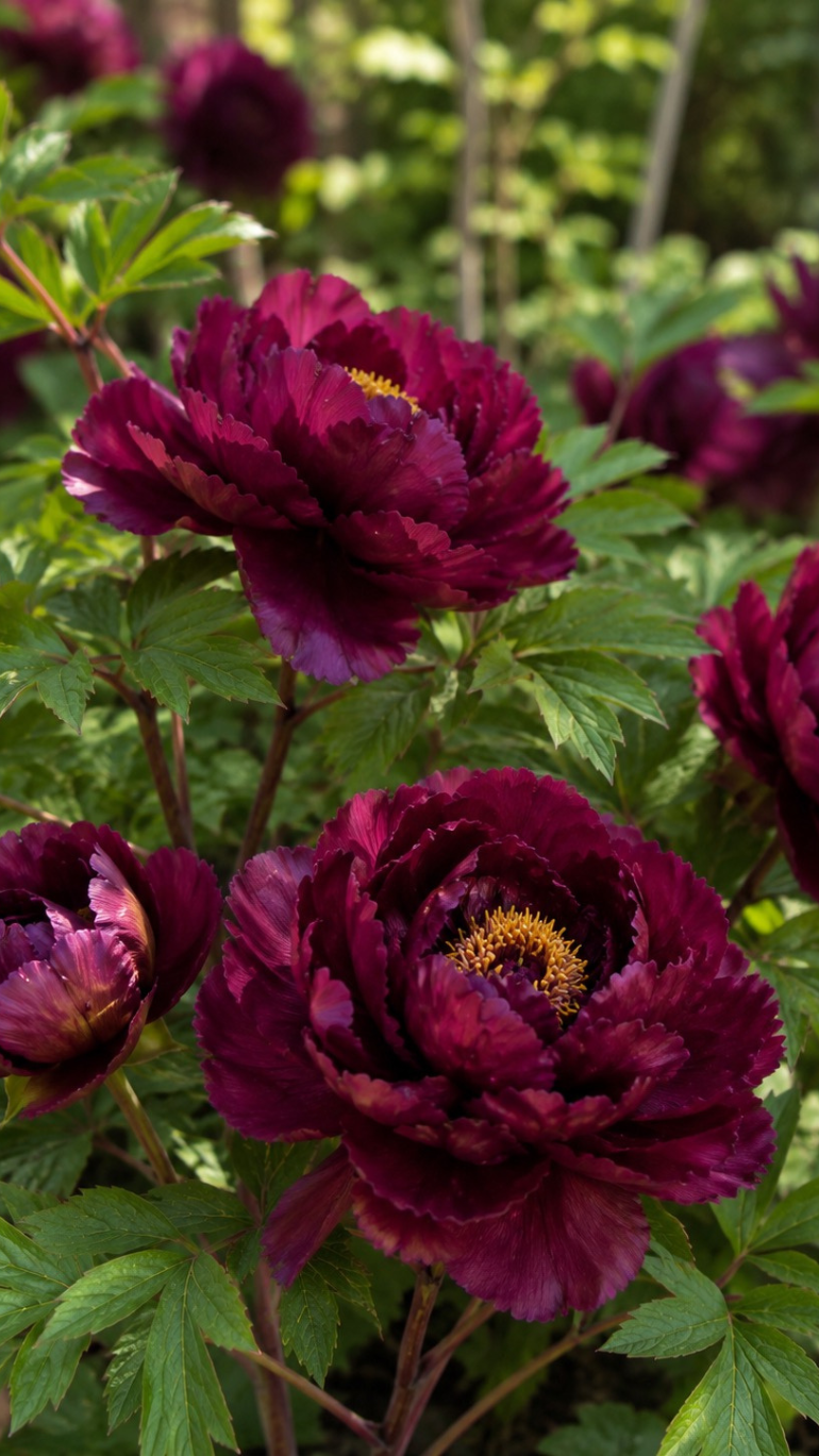 Paeonia Woody bordowa 19/35 cm