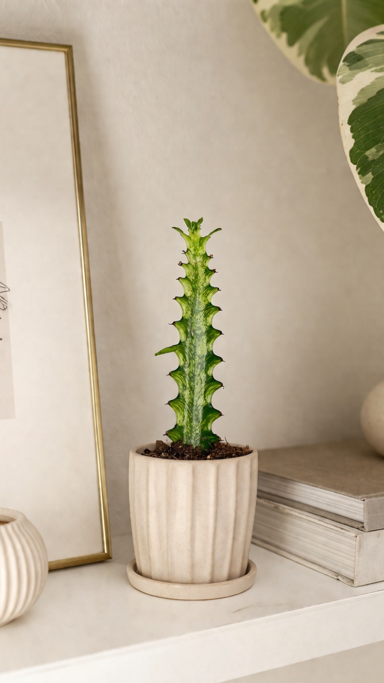 Euphorbia lactea Variegata