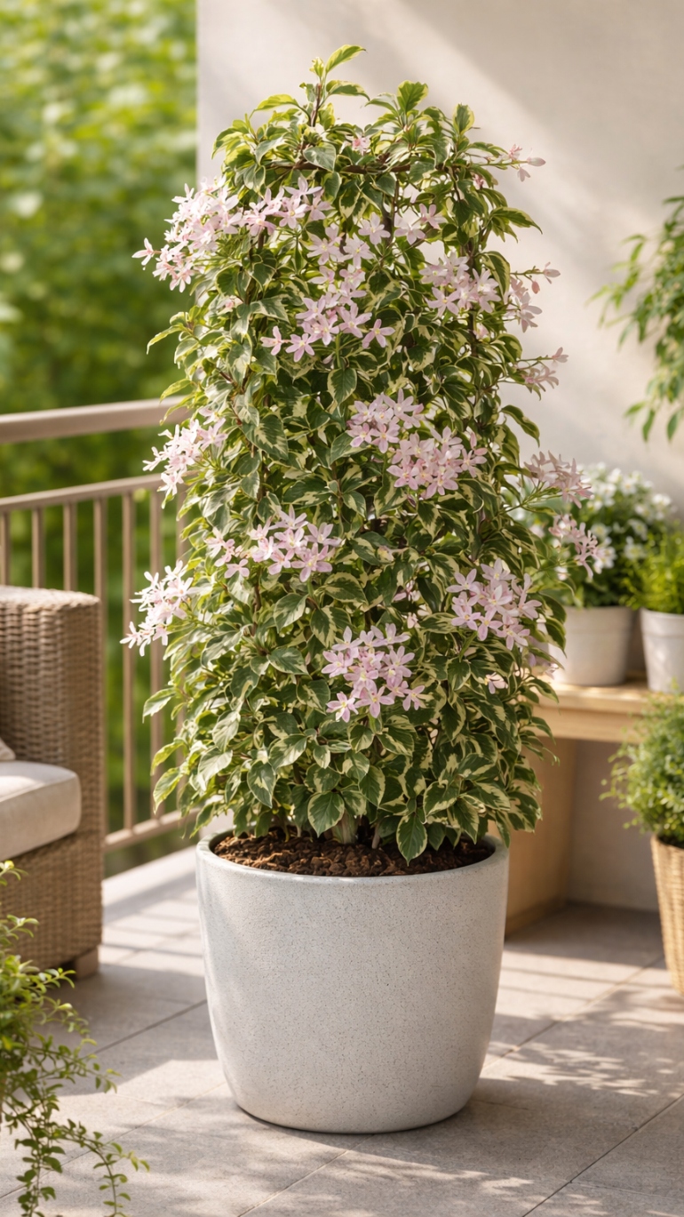 Jaśmin Trachelospermum jasminoides Star of Milano 15/65cm