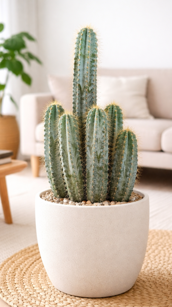 Cereus peruvianus (repandus) – kolumnowy kaktus o dekoracyjnych pędach