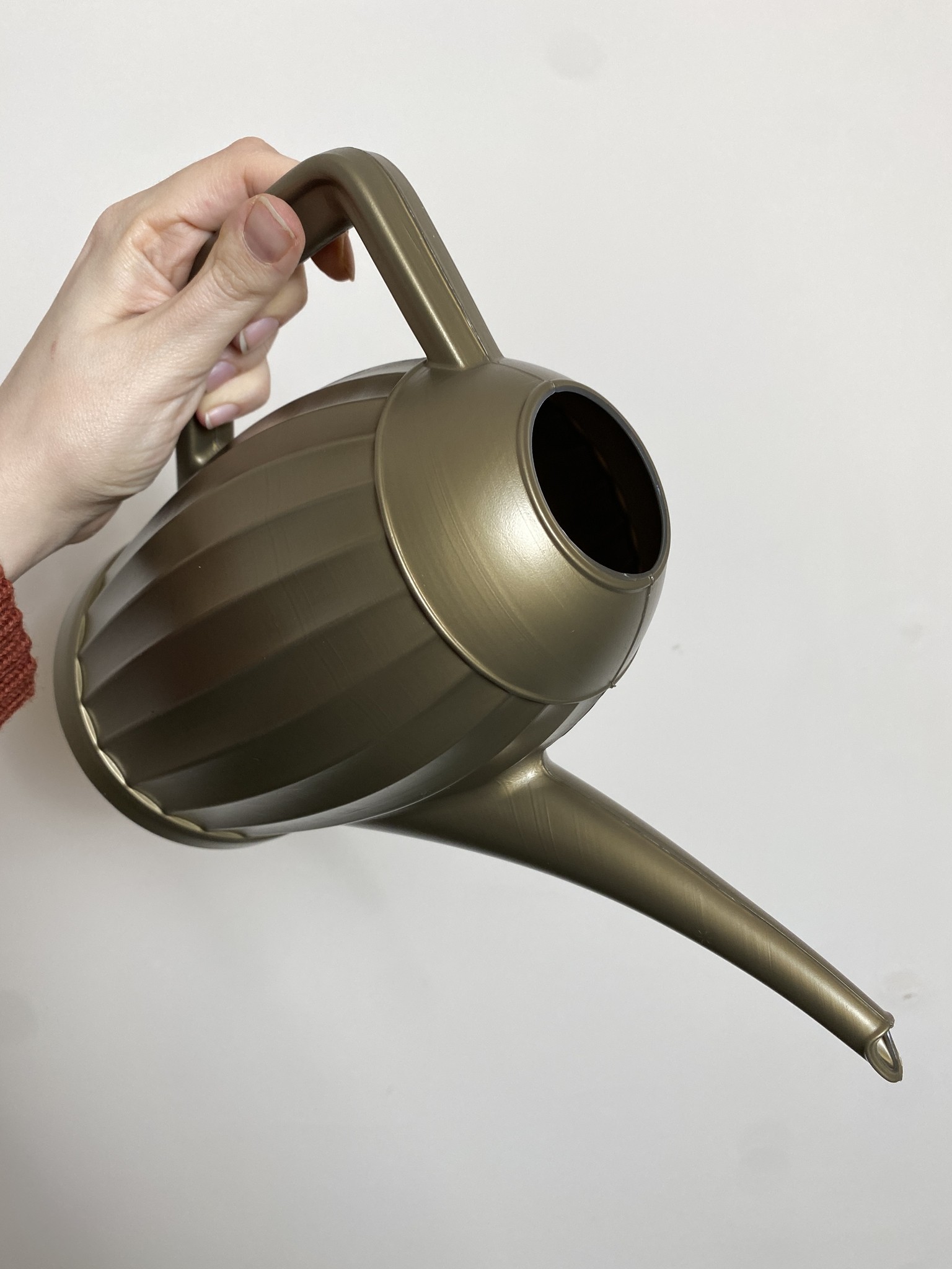 Konewka plastikowa stare złoto