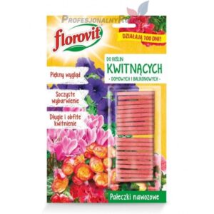 Pałeczki nawozowe do roślin kwitnących Florovit 20g