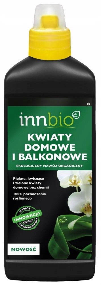 Naturalny nawóz do kwiatów domowych i balkonowych Innbio 1l
