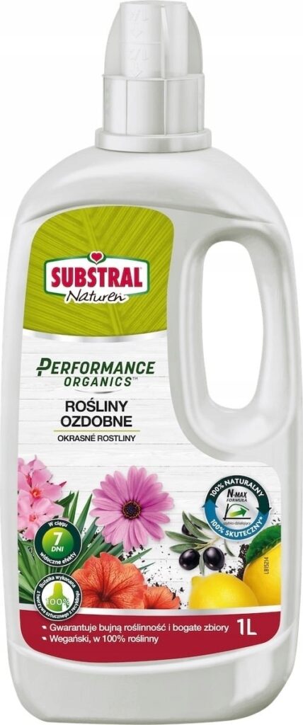 Organiczny nawóz w płynie do roślin ozdobnych Substral 1l