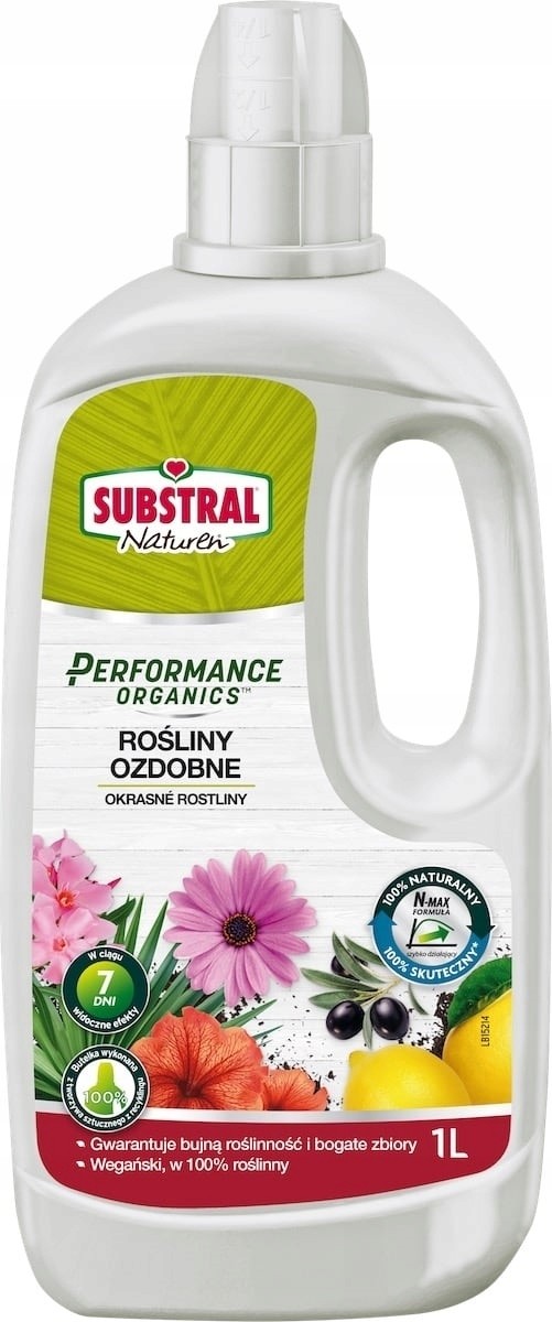 Organiczny nawóz w płynie do roślin ozdobnych Substral 1l