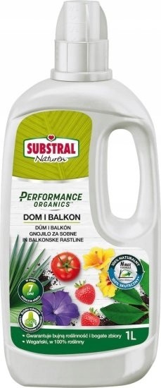 Organiczny Nawóz w płynie do roślin balkonowych i domowych Substral Naturen1l