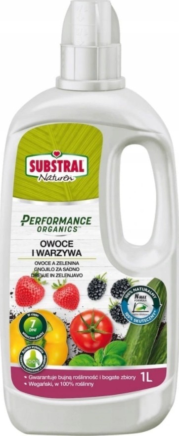 Organiczny nawóz w płynie Warzywa Owoce SUBSTRAL 1l
