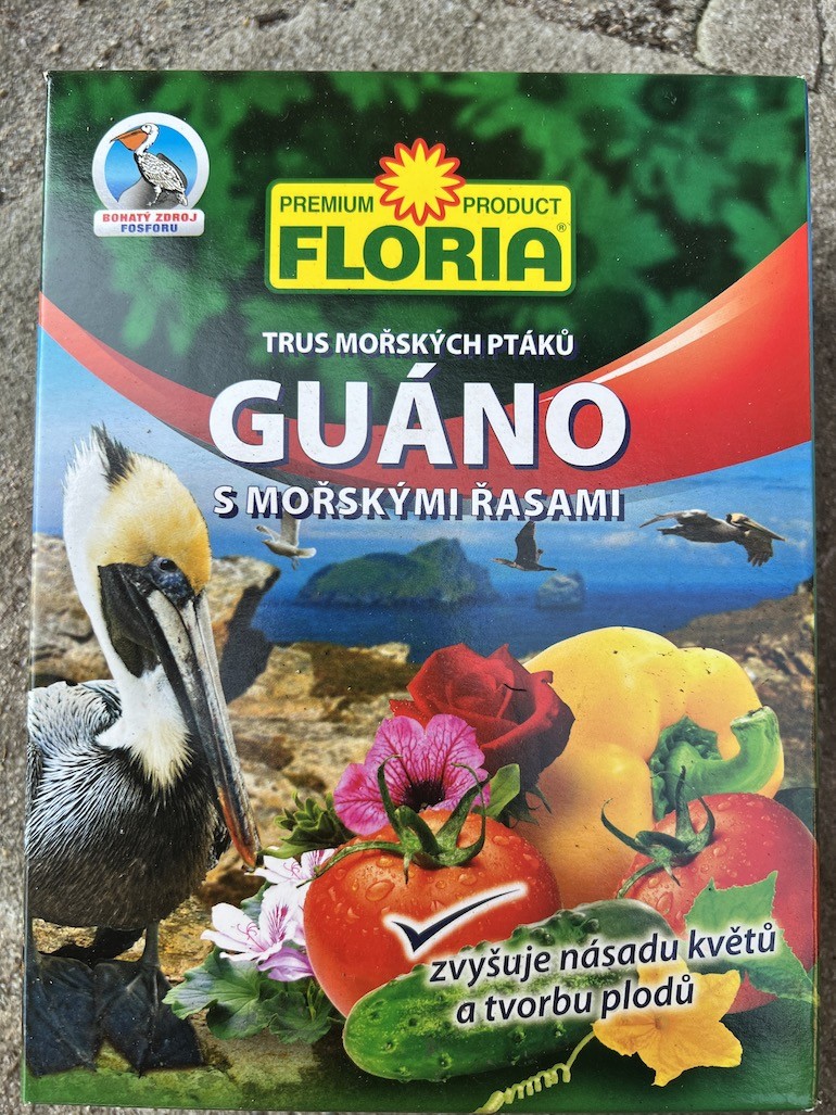 Floria Nawóz Guano z morskimi wodorostami 0,8kg