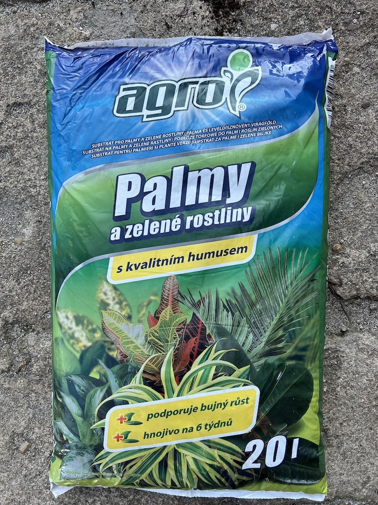 Podłoże Agro do roślin zielonych|Ziemia z włóknem kokosowym 20 l