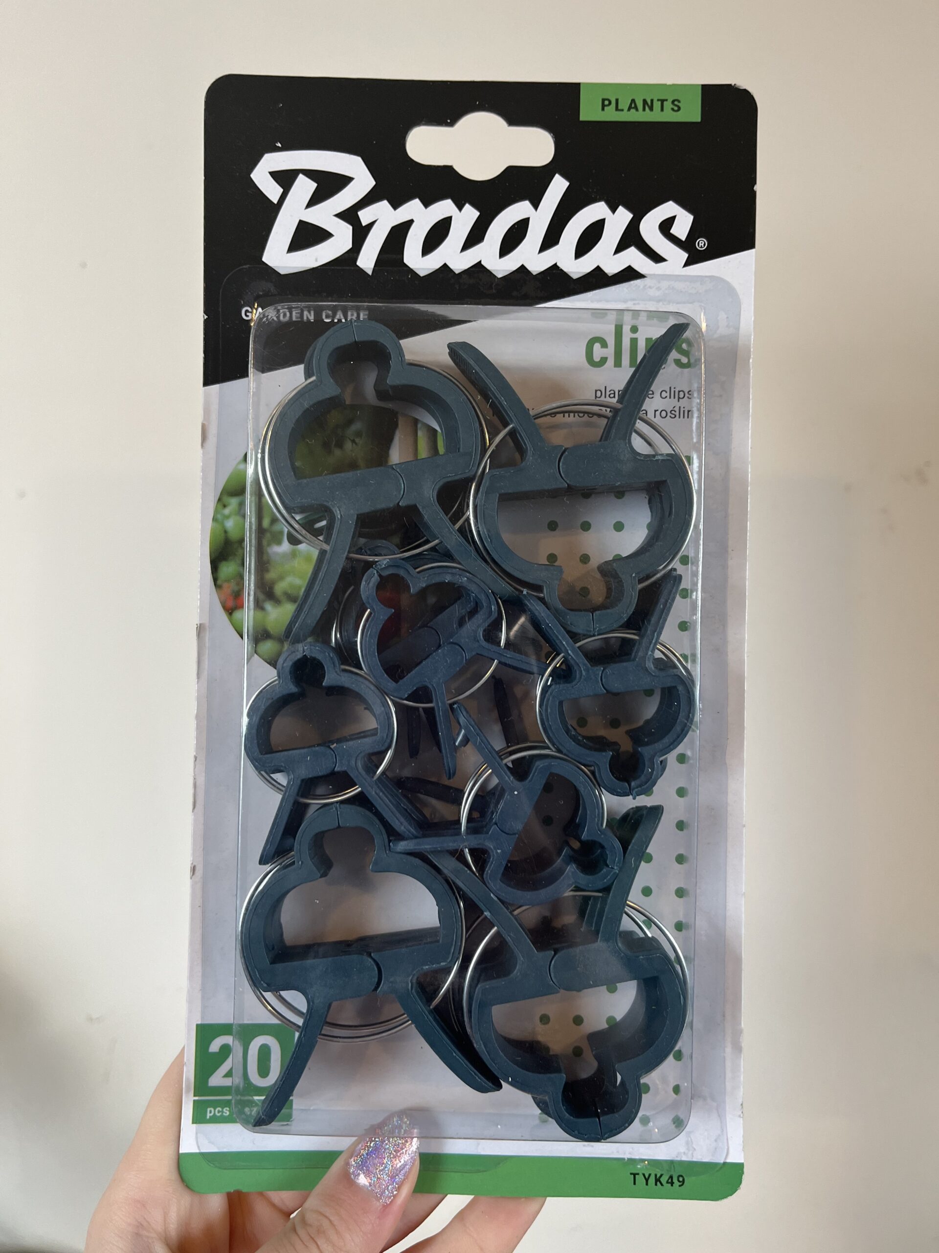 Klipsy do mocowania roślin 20 szt
