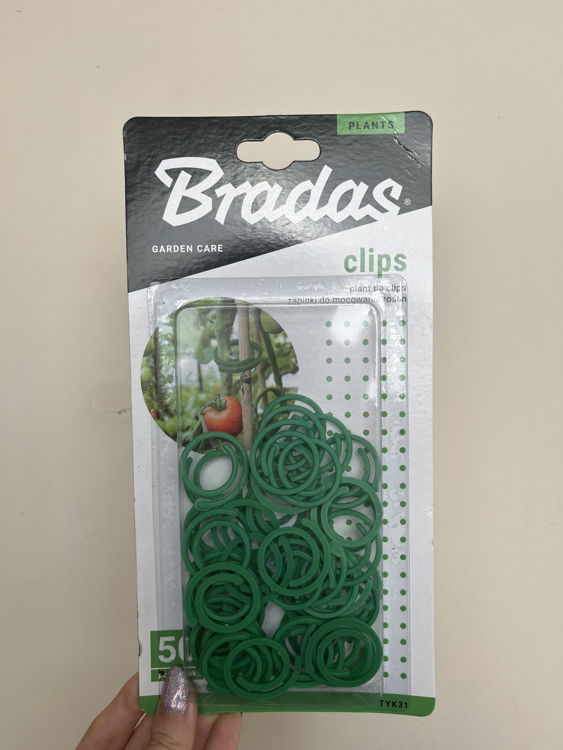 Klipsy do mocowania roślin 50 szt.
