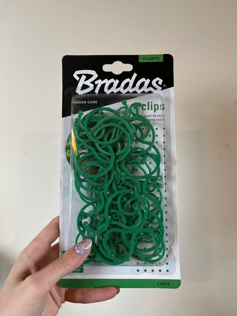 Klipsy do mocowania roślin 40 szt.