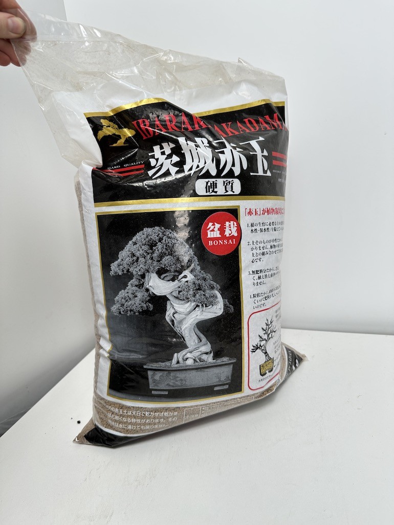 Podłożę do Bonsai Medium Akadama 1 L